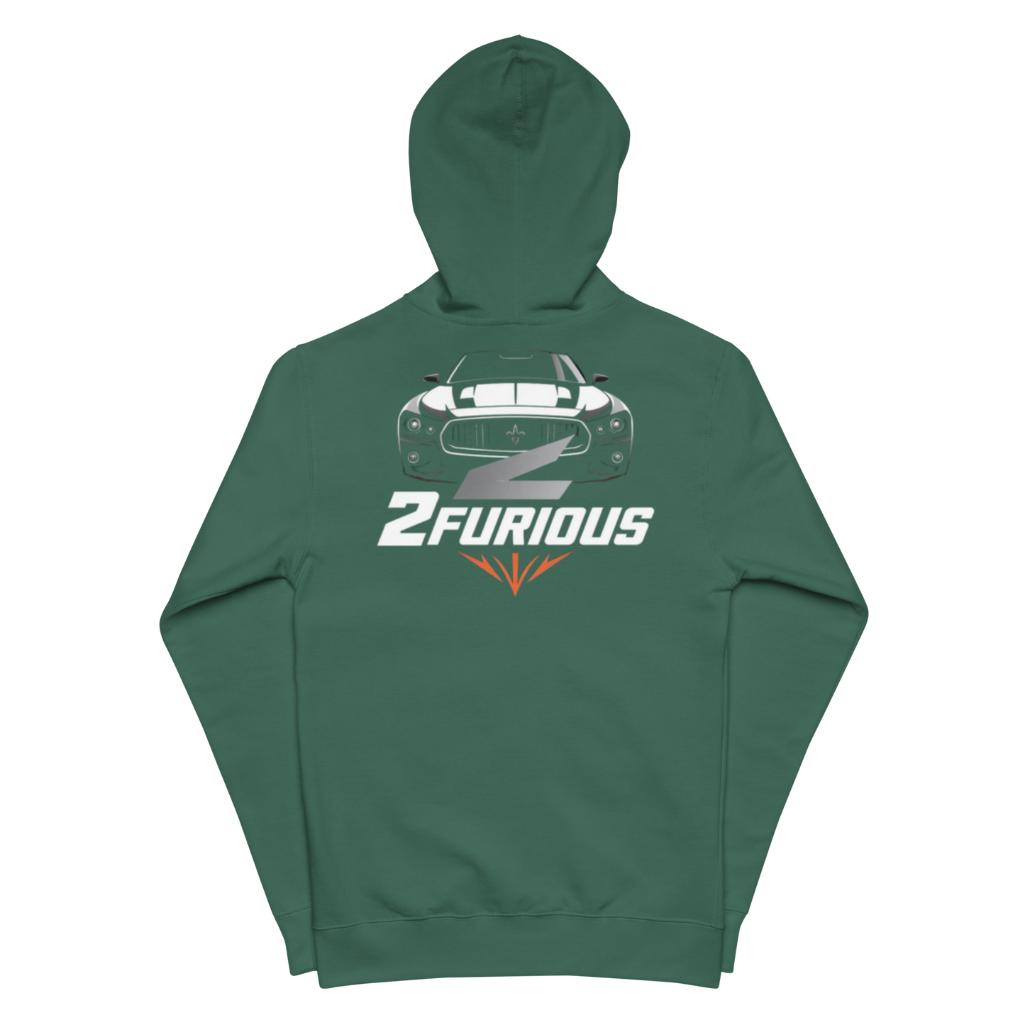 2 FURIOUS ZIP UP HOODIE